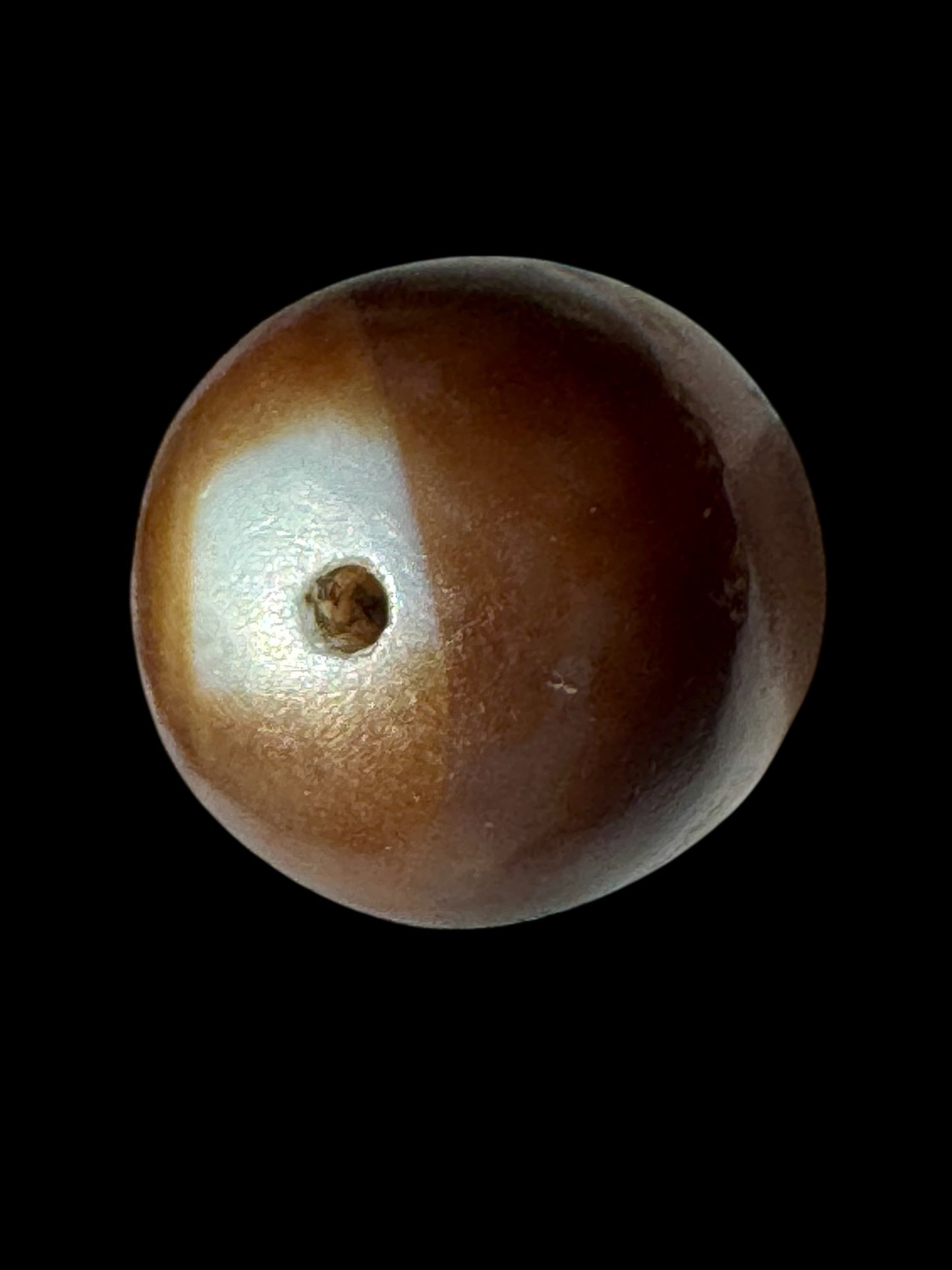 Banded Agate Eye Bead
