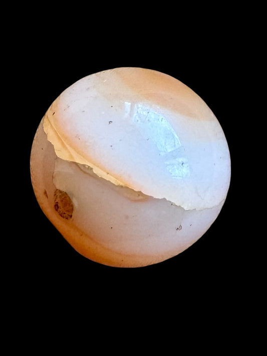 Gilgit Region Carnelian Sphere Bead