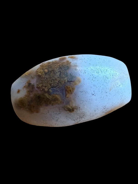 Rare Milky Agate Bead from Swat Valley