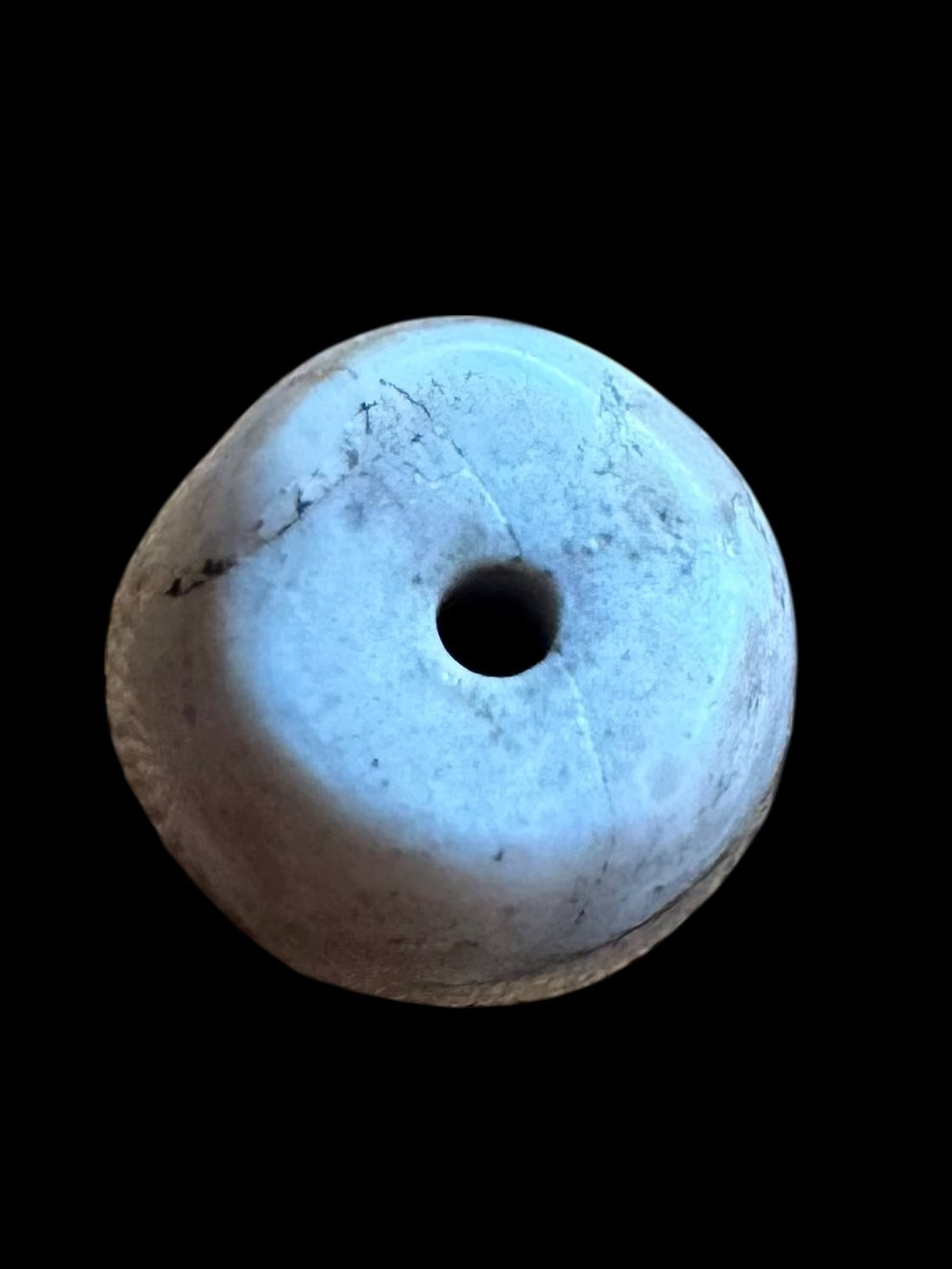 Rare Milky Agate Bead from Swat Valley