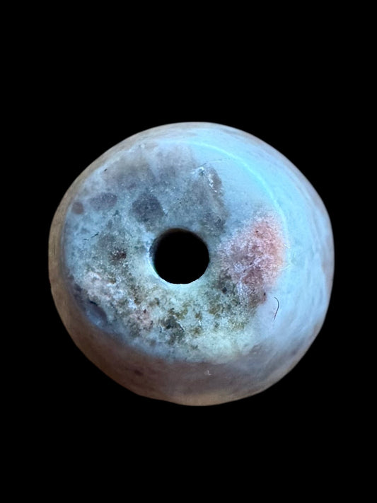 Opaque Agate Barrel Bead from Swat Valley