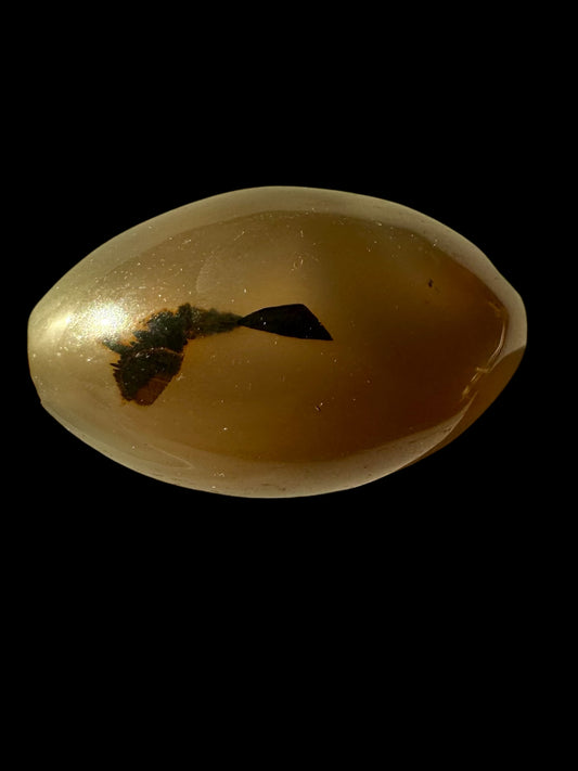 Eye-Structure Agate Bead