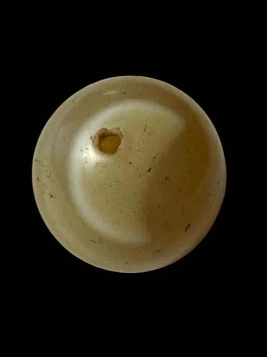 Crescent Moon Agate Bead